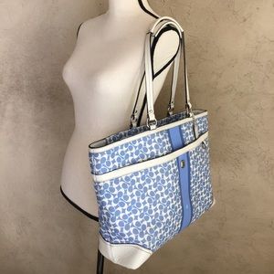 Last Day!! Coach Blue Diaper Bag